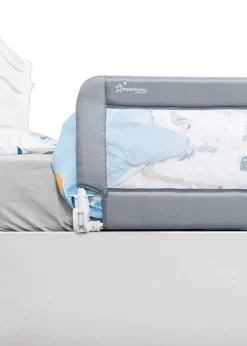 Dreambaby Grey Milan Deluxe Padded Bedrail
