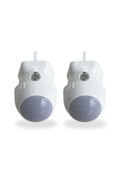 Dreambaby White Auto-Sensor Swivel Night Lights 2 pack