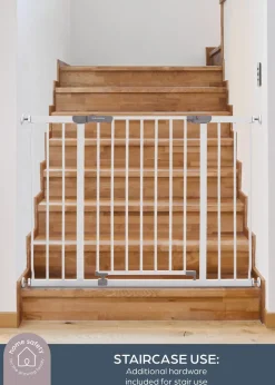 Dreambaby White Ava Extra-Wide Safety Gate