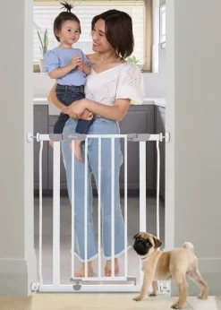Dreambaby White Ava Slimline Safety Gate