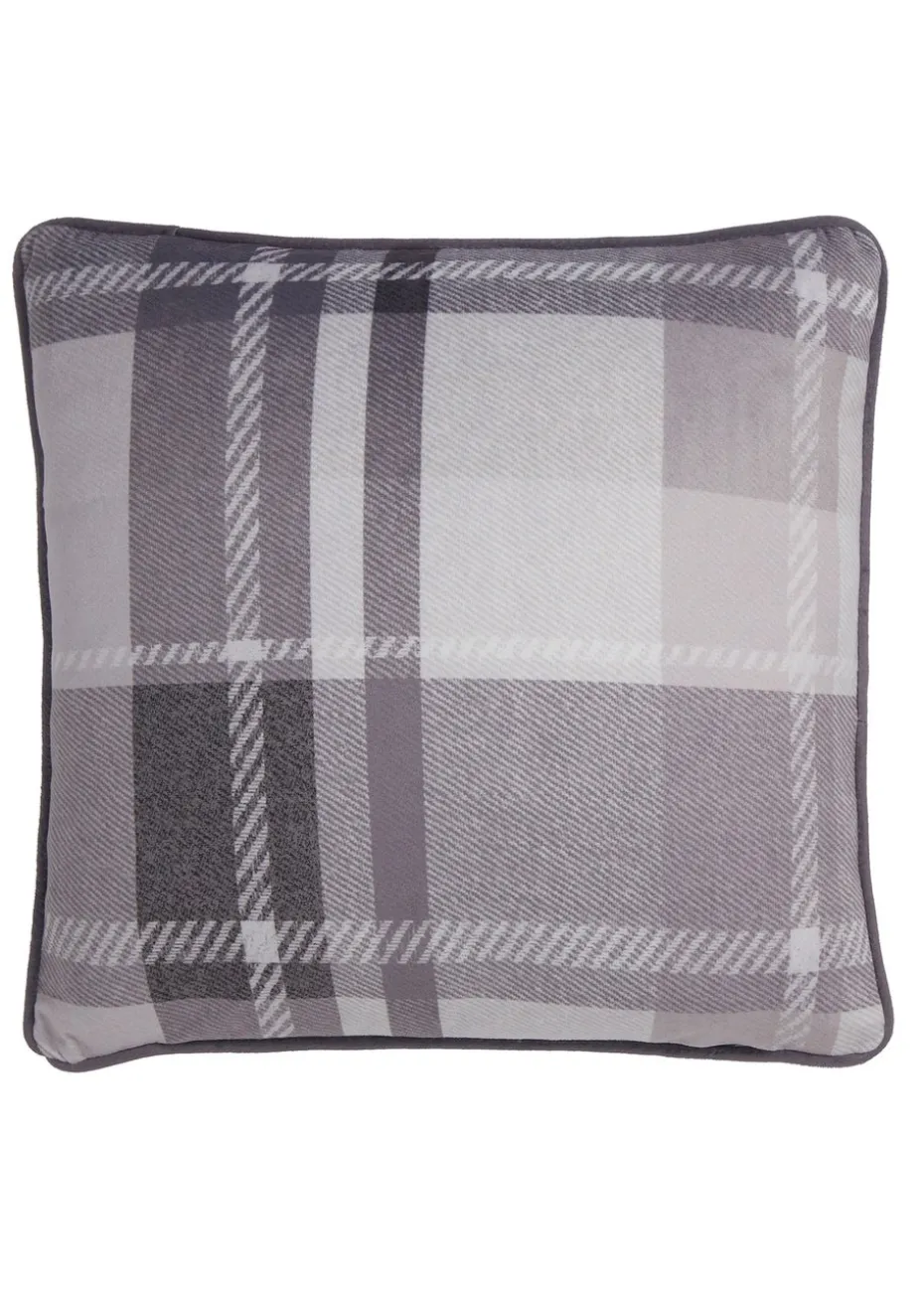Dreams & Drapes Lodge Colville Hedgehog Grey Filled Cushion (43cm x 43cm)