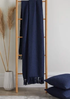 Drift Home Hayden Navy Throw