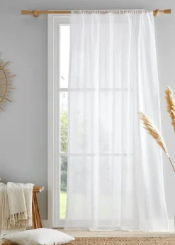 Drift Home Kayla White Voile Panel