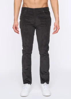 Duck & Cover Anthracite Cordsome Trousers