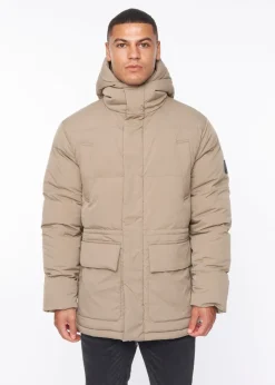 Duck & Cover Beige Fletchley Puffer Jacket