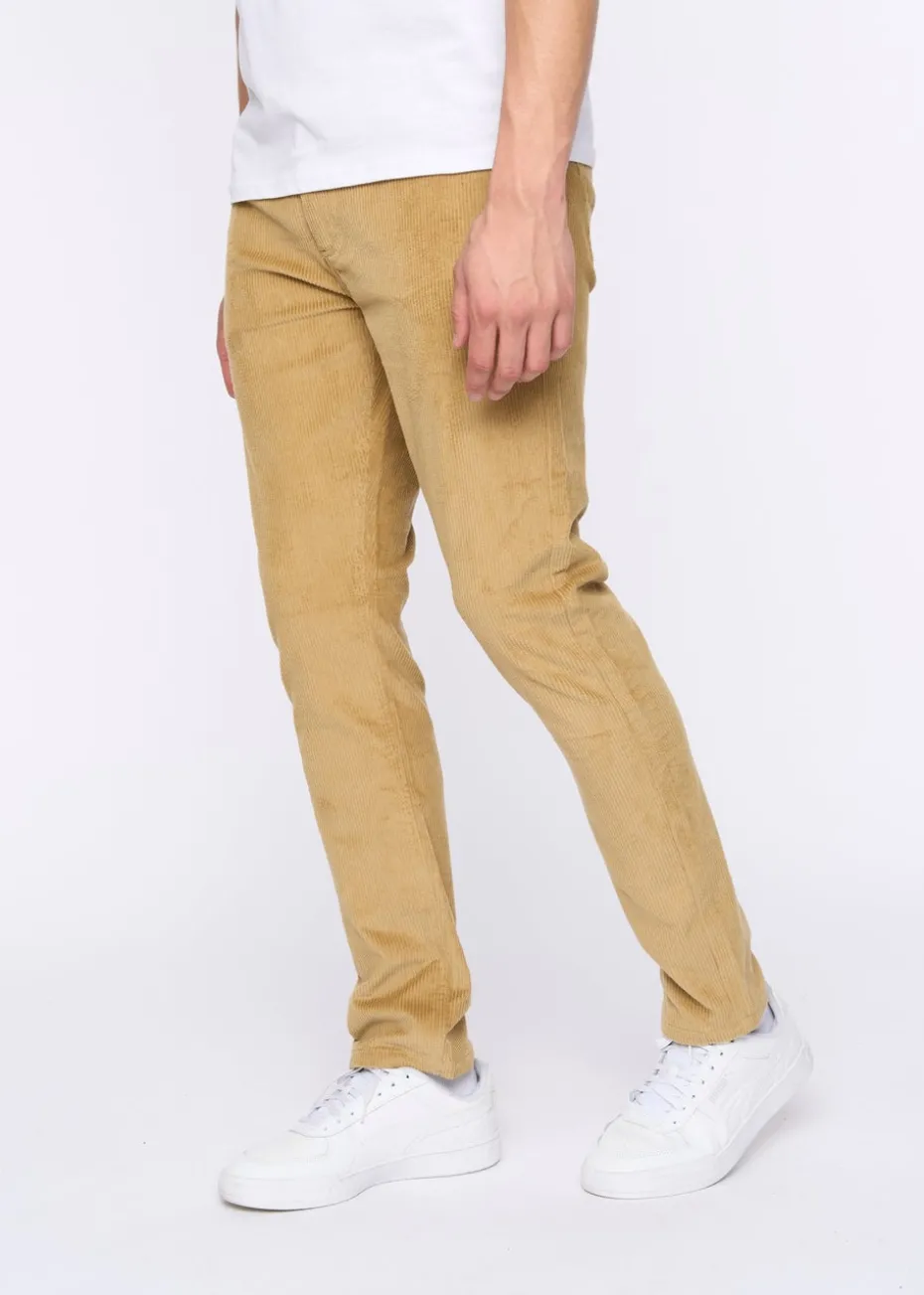 Duck & Cover Sand Cordsome Trousers
