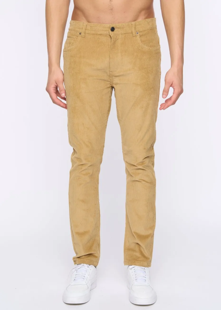Duck & Cover Sand Cordsome Trousers
