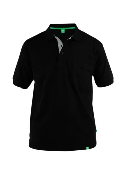 Duke Black Grant Polo Shirt