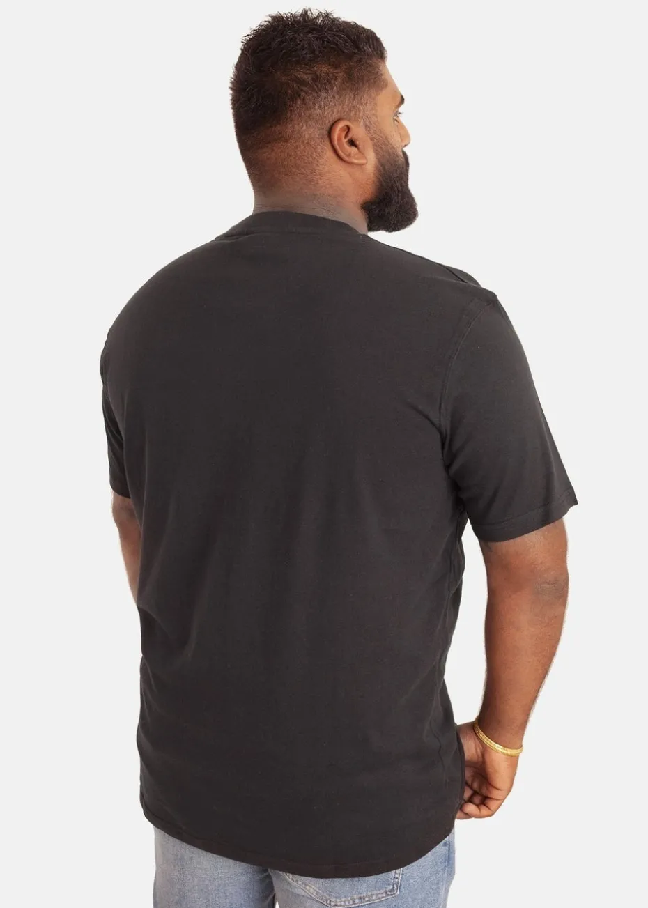 Duke Black Kingsize Flyers-1 Crew Neck T-Shirt