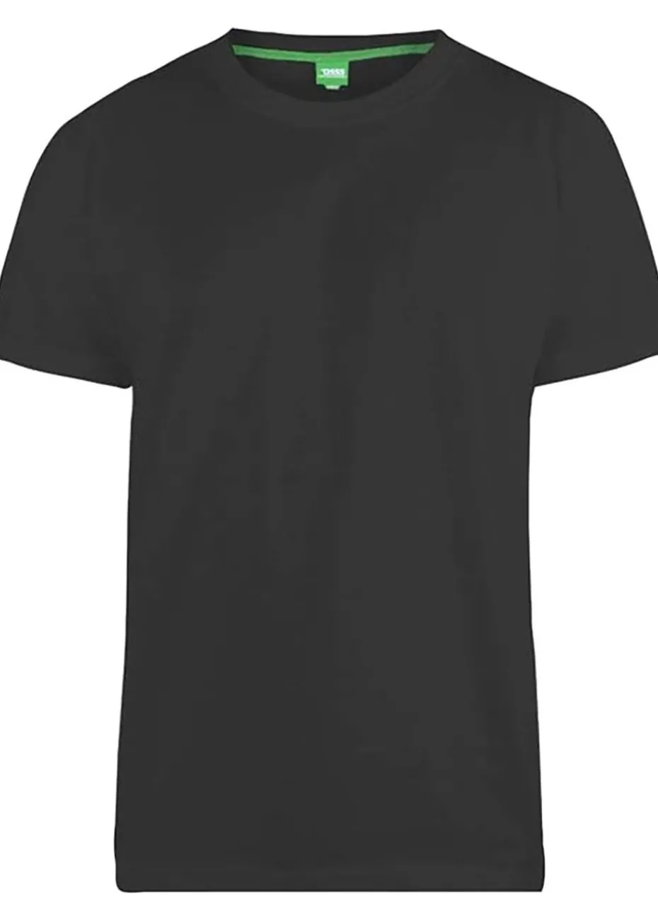 Duke Black Kingsize Flyers-1 Crew Neck T-Shirt