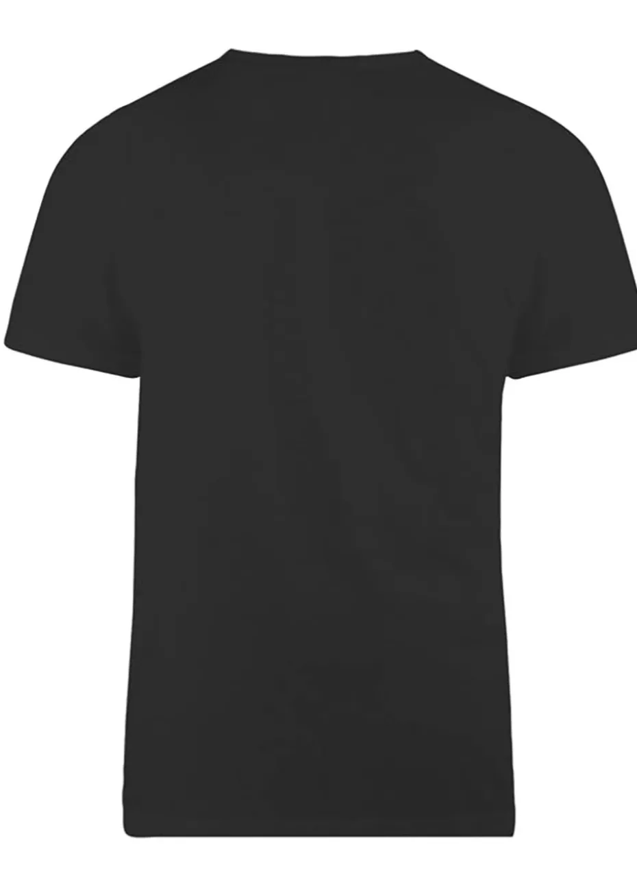 Duke Black Kingsize Flyers-1 Crew Neck T-Shirt