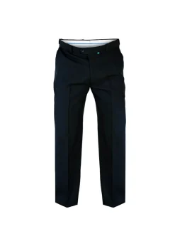 Duke Black Kingsize Max Adjustable Waist Trousers