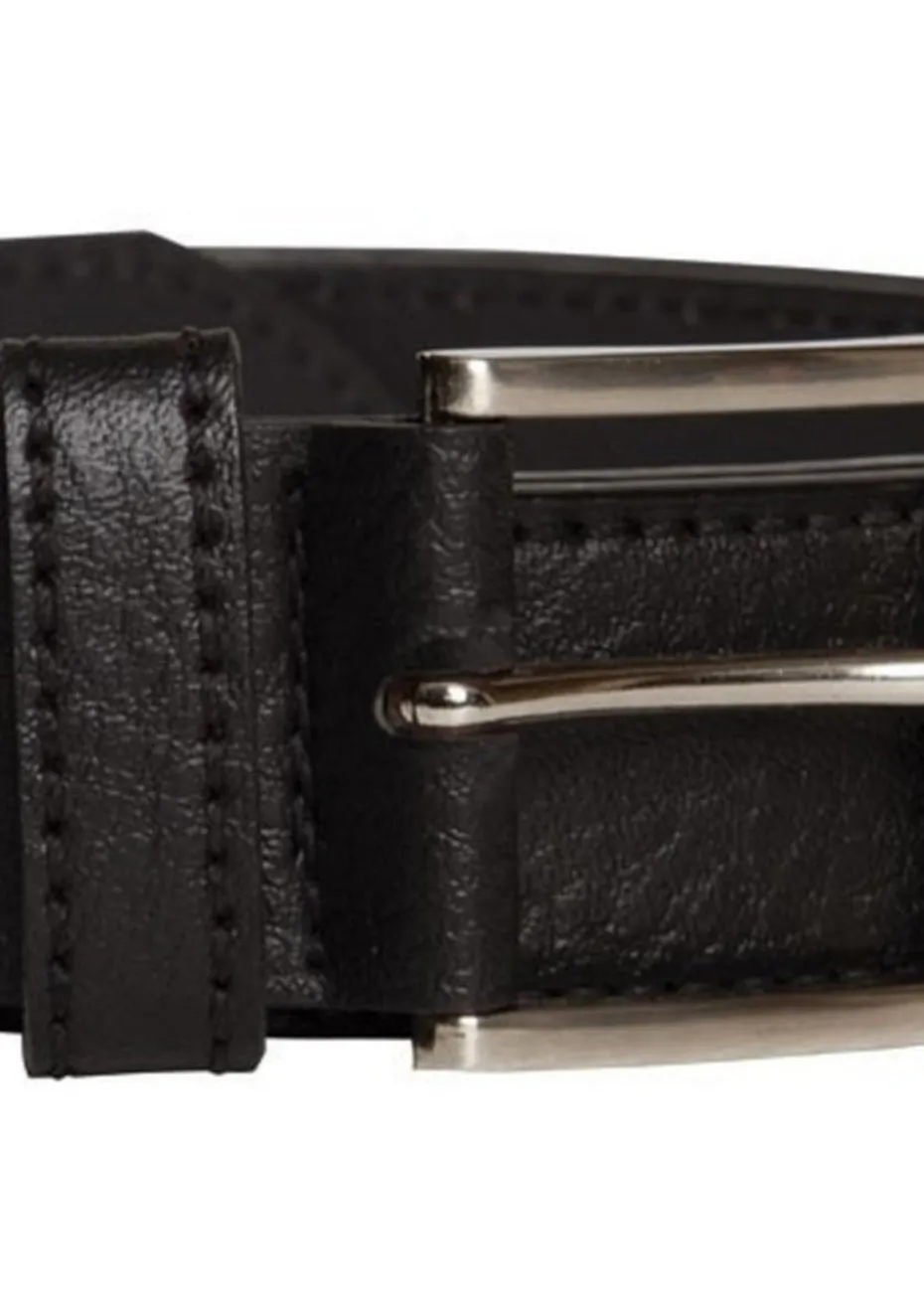 Duke Black Matthew Xtenda Bonded Leather Waist Belt