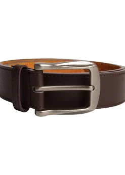 Duke Brown Harrison Bonded Leather Waist Belt