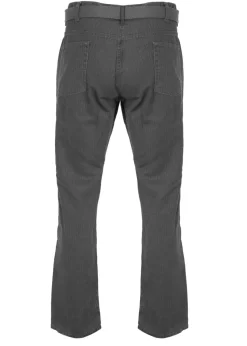 Duke Charcoal London Canary Bedford Cord Kingsize Tuxedo Trousers