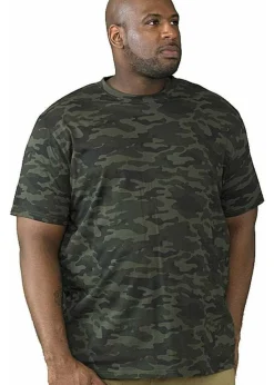Duke Forest Green Gaston Camouflage Short Sleeved T-Shirt