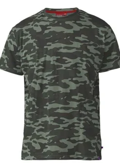 Duke Forest Green Gaston Camouflage Short Sleeved T-Shirt