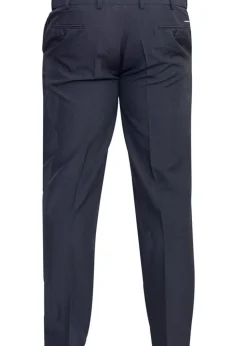Duke Navy Max Adjustable Waist Kingsize Trousers