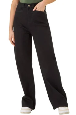 Dusk Black Dusk Denim Stretch Wide Leg Jeans