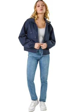 Dusk Navy Dusk Hooded Raincoat