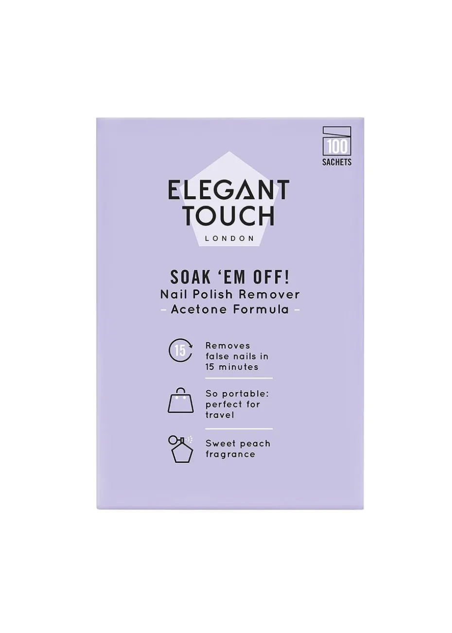 Elegant Touch Soak Em Off Acetone Sachets
