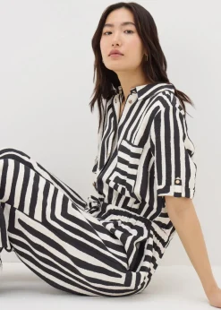 Et Vous Monochrome Geo Jumpsuit