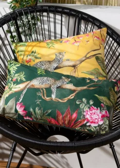 Evans Lichfield Leopard Outdoor Filled Cushion (30cm x 50cm x 8cm)