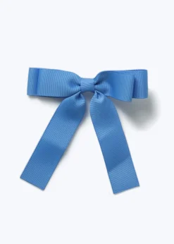 Flitzy Back To School Blue Bow Clip