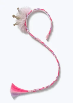 Flitzy Pink Crown Headband