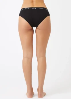 French Connection Black 7 Pack Cotton Ladies Briefs