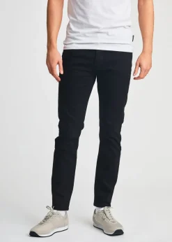 French Connection Black Cotton Slim Fit Stretch Jeans