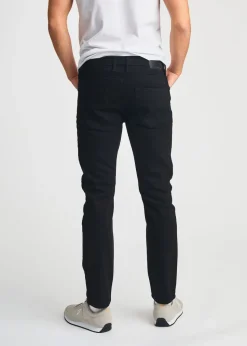 French Connection Black Cotton Slim Fit Stretch Jeans