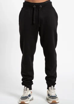 French Connection Black Cotton Blend Joggers