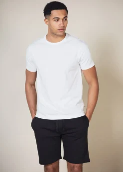 French Connection Black Cotton Jersey Shorts 3 Pack