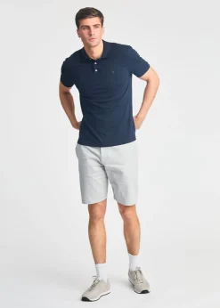 French Connection Light Grey Cotton Chino Shorts