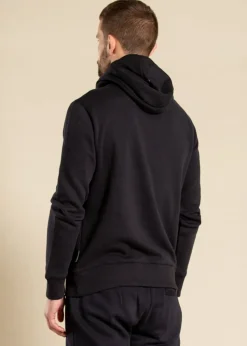 French Connection Navy Cotton Blend Hoody