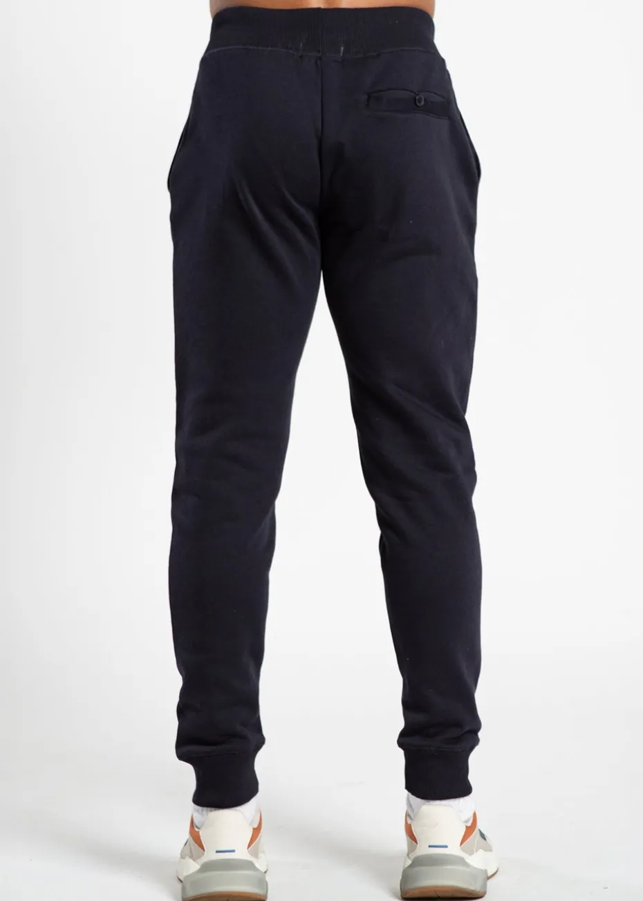 French Connection Navy Cotton Blend Joggers