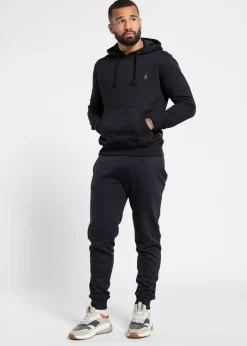 French Connection Navy Cotton Blend Joggers