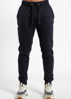 French Connection Navy Cotton Blend Joggers