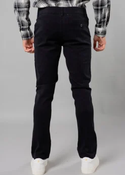 French Connection Navy Cotton Regular Fit Chino Trousers