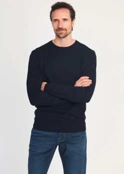 French Connection Navy Crew Neck Long Sleeve Knitted Jumper