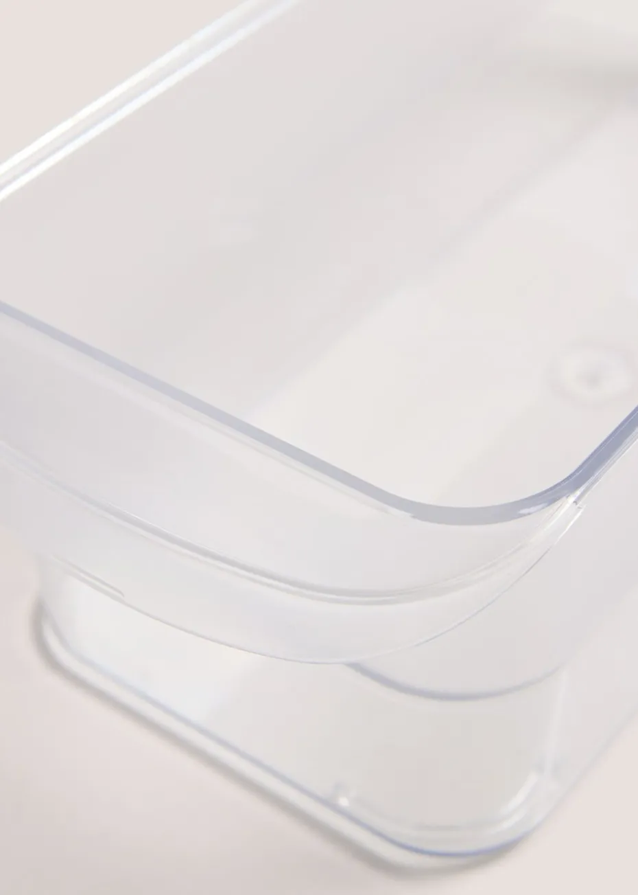 Fridge Storage Unit With Lid (15.5x15x10cm)