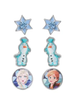 Frozen II Multicoloured Enamel Costume Multi Earring set