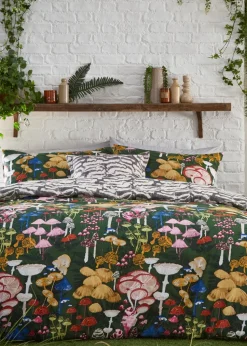 furn. Amanita Abstract Mushroom Duvet Cover Set