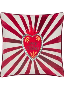 furn. Amor Eterno Velvet Piped Filled Cushion (45cm x 45cm)