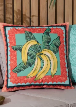 furn. Anemone Bananas Printed Outdoor Outdoor Cushion