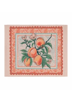 furn. Anemone Peaches Indoor/Outdoor Placemats