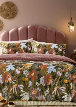furn. Asterea Modern Floral Duvet Cover Set