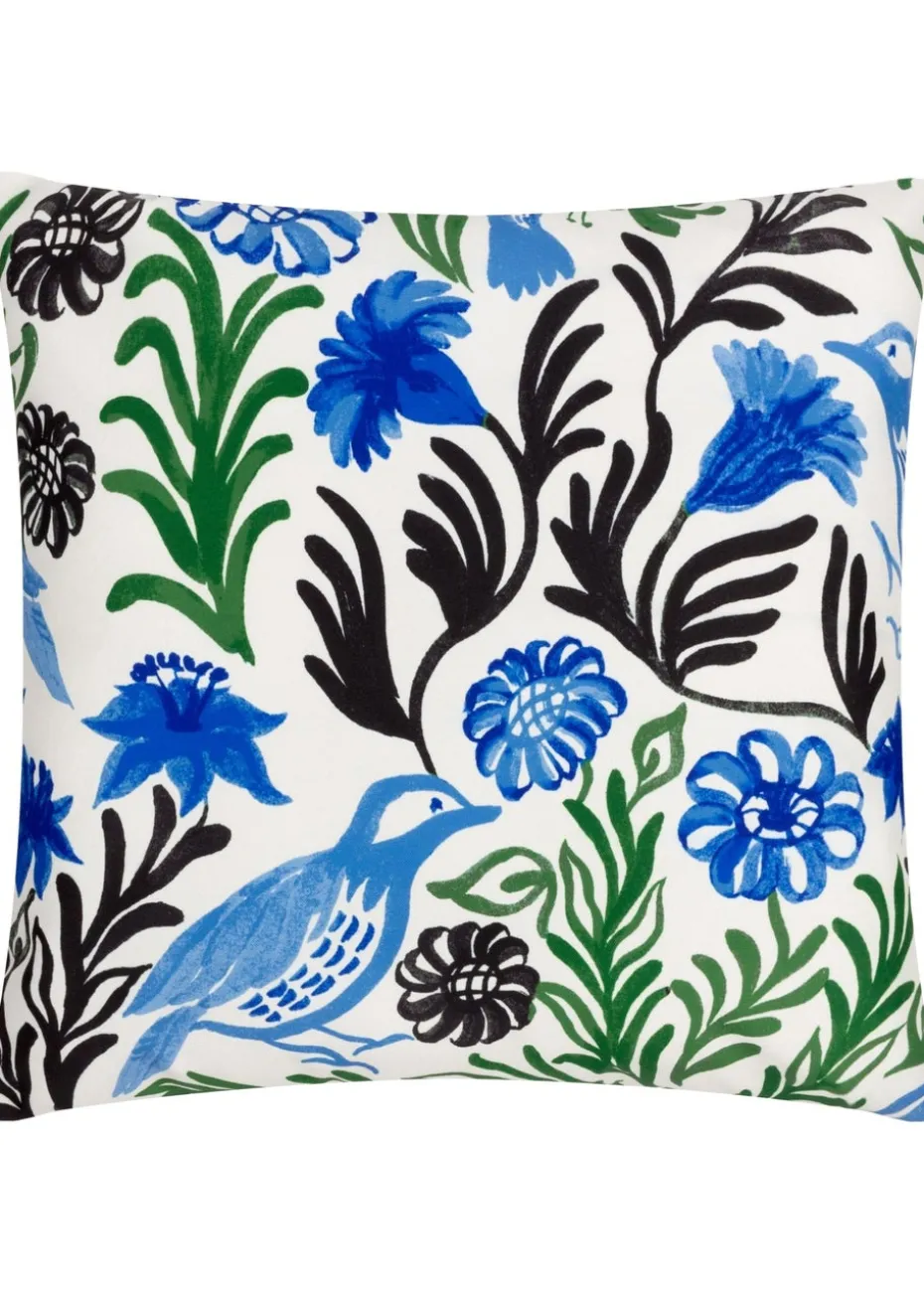 furn. Blue Aljento Filled Outdoor Cushions (43cm x 43cm x 8cm)