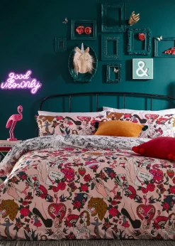 furn. Inked Tattoo Inspired Duvet Cover Set